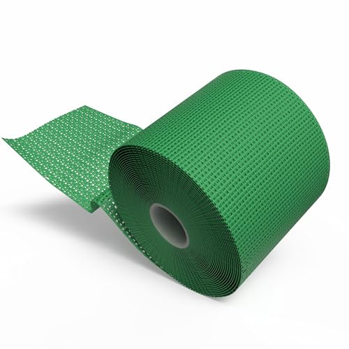 Horn Medical Horn-Haft krepp color - Kohäsive Fixierbinde, weich, rutschfest, hautverträglich, selbsthaftend, Grün (8 cm x 20 m)