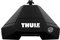 Thule 754002 Rapid System Foot Pack for Cars with Noraml Roof - Black