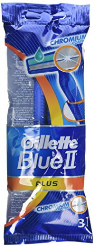 Gillette Blue II Plus Disposable Sensitive Razors - Pack of 24