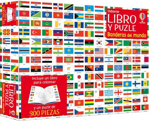 Banderas del mundo (Libro y puzle)