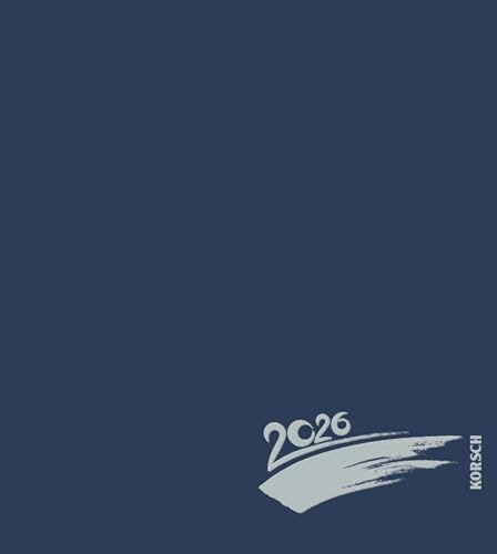 Foto-Malen-Basteln Bastelkalender dunkelblau 2026: Fotokalender zum Selbstgestalten. Do-it-yourself Kalender mit festem Fotokarton. Edle Folienprägung. Format: 21,5 x 24 cm