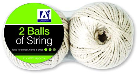 Anker International Stationary 40 m Ball of String (Pack of 2)