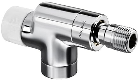 Oventrop Thermostatventil Baureihe E Axial, DN 15, 1/2, PN 10 weiß