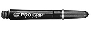 Empire Dart Schaft-Set Kunststoff Pro Grip Spin 3,8 cm Schwarz