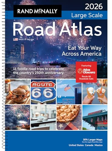 2026 Large Scale Road Atlas (Large Print): Lsra (Rand McNally Large Scale Road Atlas USA)