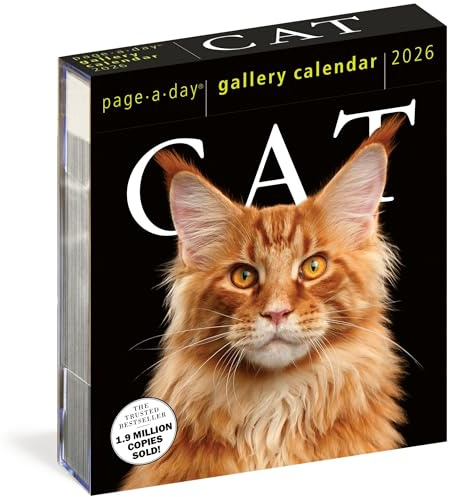 Cat Page-A-Day® Gallery Calendar 2026: A Delightful Gallery of Cats for Your Desktop
