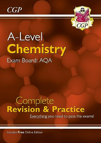 A-Level Chemistry: AQA Year 1 & 2 Complete Revision & Practice with Online Edition: for the 2027 and 2028 exams (CGP AQA A-Level Chemistry)