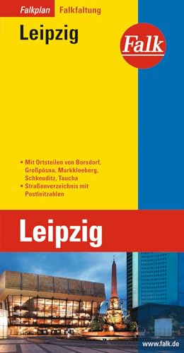 Falkplan Falk-Faltung Leipzig