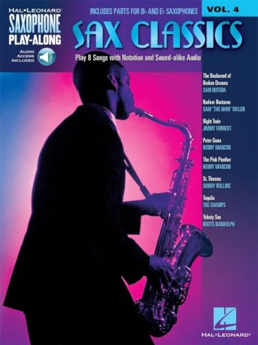Saxophone Play Along Volume 4 Sax Classics - Sax Bk/Cd: Noten, CD, Sammelband für Saxophon (Saxophone Play-Along, 4, Band 4)