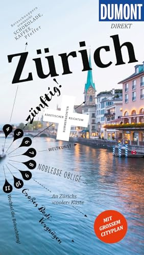 DUMONT direkt Reiseführer Zürich: Mit großem Cityplan
