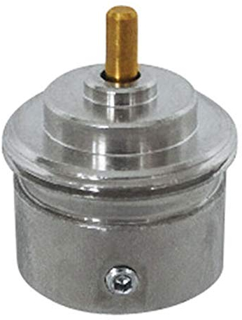 Eurotronic 700105 Giacomini, adattatore metallico per termostati per radiatori (adattatore per valvole per radiatori, lunga durata, accessorio per termostati per radiatori, attacco: M22.6)
