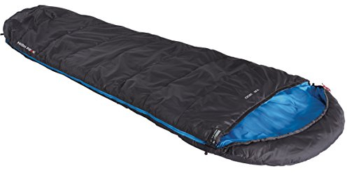 High Peak Schlafsack TR 300, extra breit, 3-4 Jahreszeiten, Temperatur 0°C, warm, Packsack, koppelbar, Camping, Festival, Trekking, atmungsaktiv, hautsympathisch, wasserabweisend