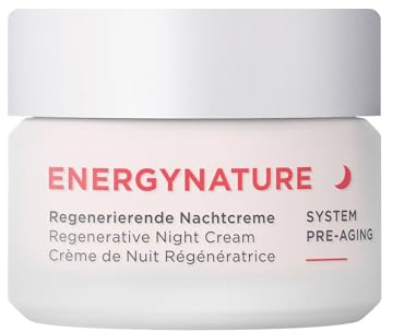ANNEMARIE BÖRLIND ENERGYNATURE Regenerierende Nachtcreme 50 ml | Pre-Aging Nachtpflege, Regenerierend & Schützend, Mit Detox-Wirkung, Für Spannkraft & Vitalität, Beugt Hautalterung Vor