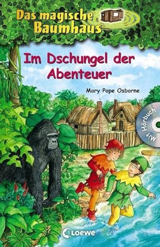 Das magische Baumhaus (Band 23-26) - Im Dschungel der Abenteuer: Sammelband für Mädchen und Jungen ab 8 Jahre - Mit Hörbuch-CD Den Gorillas auf der Spur (Das magische Baumhaus - Sammelbände)