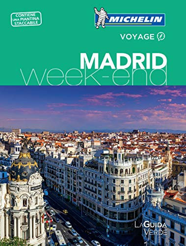 Madrid Guida Turistica Michelin - Mappa Dettagliata Ripiegabile | Guida Turistica Essenziale | Scopri Punti di Interesse e Attrazioni