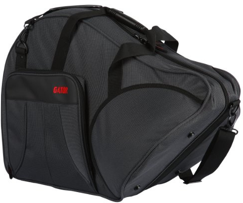 Gator GL-FRENCHHORN-A Leichtgewicht Koffer für Waldhorn – Robustes Etui mit Schultergurt & Tragegriff, ideal für Musikschule, Orchester, Reisen & täglichen Transport