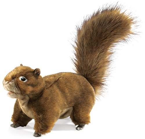 Folkmanis Squirrel Hand Puppet (Red)