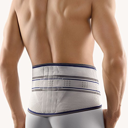 Bort StabiloBasic Rückenbandage mit Pelotte 4 silber