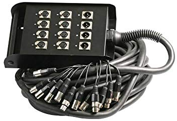 Pulse PLS00323 - Palcoscenico multicore a 12 vie, 8/4, 30 m