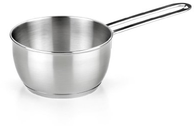 BRA Ancora - Casserole, 16 cm, Acier Inoxydable 18/10, Compatible Tous Feux Dont Induction