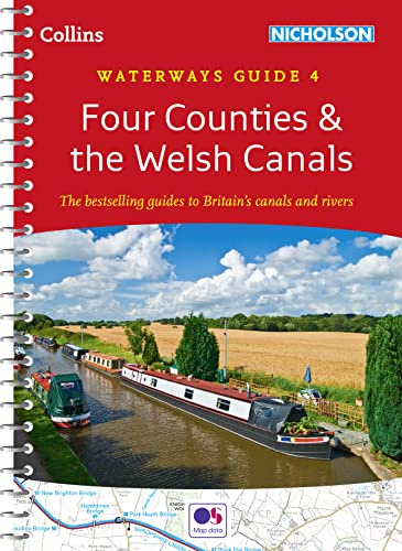 Collins Nicholson Waterways Guides - Four Counties & The Welsh Canals [New Edition]