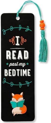 I Read Past My Bedtime Beaded Bookmark