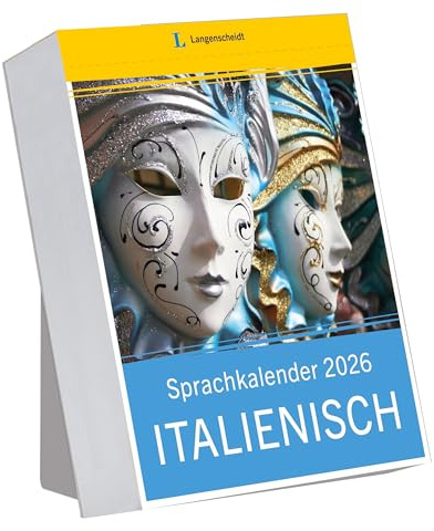 Langenscheidt Sprachkalender Italienisch 2026: Tagesabreißkalender