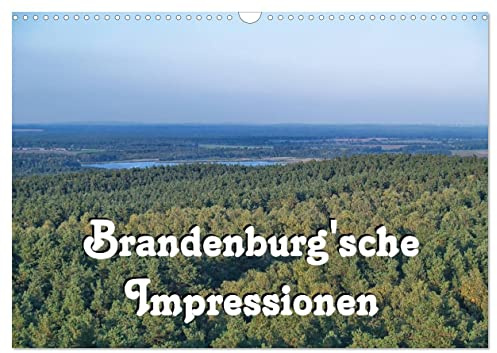 Brandenburg'sche Impressionen (Wandkalender 2026 DIN A3 quer), CALVENDO Monatskalender: Viel Wasser und viel Wald und viel flaches Land und mittendrin ... ist das Land Brandenburg. (CALVENDO Natur)