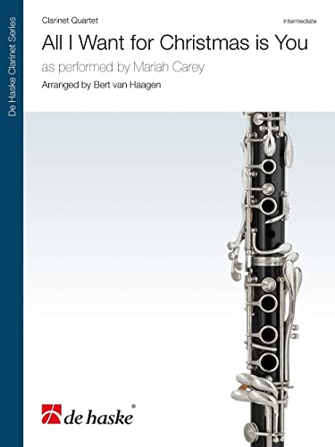 All I Want for Christmas is You. Klarinette Ensemble. Partitur und Stimmen