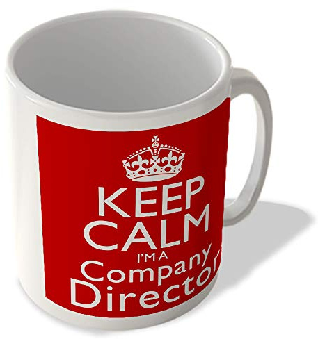 McMug - Keep Calm I'm a Company Director - Mug, Ceramic, 11fl.oz.