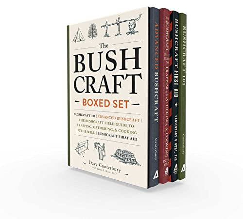 The Bushcraft Boxed Set: Bushcraft 101; Advanced Bushcraft; The Bushcraft Field Guide to Trapping, Gathering, & Cooking in the Wild; Bushcraft First Aid (Bushcraft Survival Skills Series)