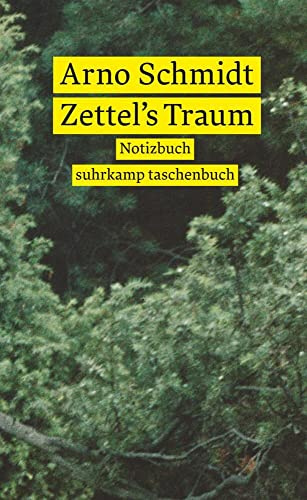 Notizbuch »Zettel's Traum«: Softcover, A6, Blanko, 240 Seiten | 240 blanko Seiten (suhrkamp taschenbuch)