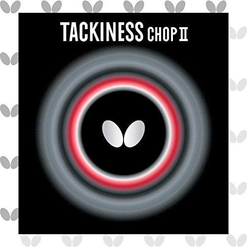 Butterfly Tackiness Chop II Table Tennis Rubber Table Tennis Rubber - 1.5 mm or 1.9 mm - Red or Black - 1 Inverted Table Tennis Rubber Sheet - Professional Table Tennis Rubber