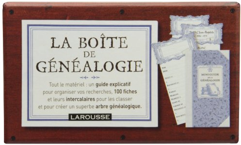 La boîte de généalogie