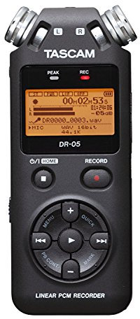 Tascam DR-05 – High quality handeld audio recorder
