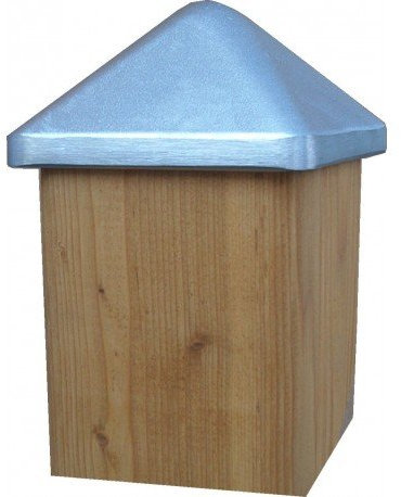 Chapeau pour poteau bois 7X7