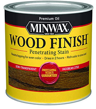 Minwax .50 Pint Jacobea Wood Finish Interior Wood Stain 22750