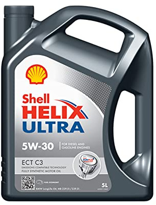 Shell 5W-30 Helix Ultra ECT - 5 Liter 5W30 Aceite de Motor