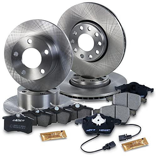 BESTPRICE Bremsenset inkl. Bremsscheiben vorne Ø 288 mm + hinten Ø 245 mm + Bremsbeläge vorne und hinten, Kompatibel mit SKODA SUPERB 1, VW PASSAT B5 (3B2) (3B5), PASSAT B5.5 (3B3) (3B6)
