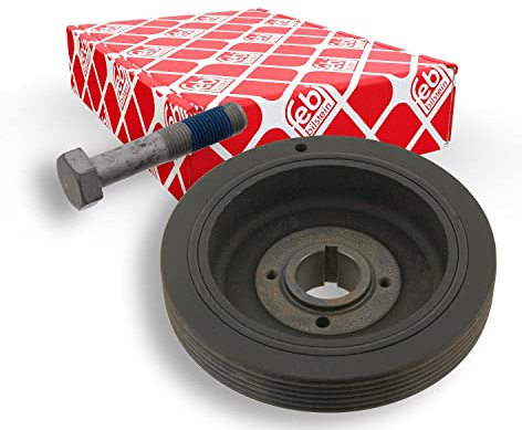 febi bilstein 33792 Riemenscheibe (entkoppelt) für Kurbelwelle, mit | Kompatibel mit: PEUGEOT BOXER Bus, BOXER Kasten