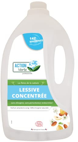 Action Verte - Ultra dose anti calcaire - Nettoie, Détartre, Parfume - Formule 100% naturelle -Economique et écologique- Produit à Diluer - 500ML - Fabrication Française - Réservé aux professionnels