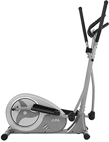 JLL Fitness CT300 Home Luxury Elliptical Cross Trainer, 2025 Magnetic Cardio Workout with 8-level Magnetic Resistance, 2 Way Flywheel, Console Display with Heart Rate Sensor and Tablet Holder