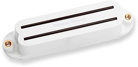 Seymour Duncan SHR-1N-W Humbucker Single Size Hot Rails Strat Pickup für E-Gitarre Weiß