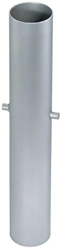 Alberts 774646 Bodenhülse für runde Absperrpfosten, Passau und Bella | zum Einbetonieren | feuerverzinkt | für Pfosten-Ø 60 & 76 mm