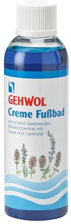 GEHWOL Creme-Fußbad, mit Lavendel belebendes Badekonzentrat, 150 ml