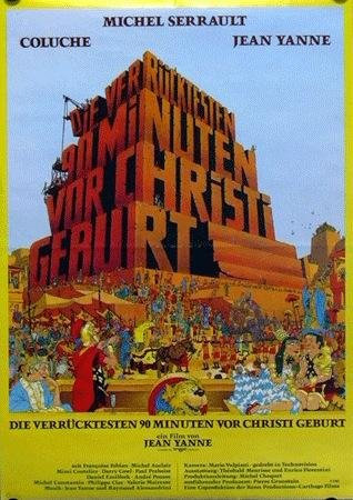 Verrücktesten 90 Minuten vor Christi Geburt: A (1982) | original Filmplakat, Poster [Din A1, 59 x 84 cm]