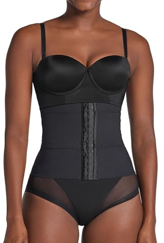 Leonisa Faja Moldeadora Invisible con Control para Mujer - Cinturilla Colombiana Ajustable