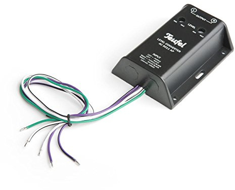 Teufel Level Converter AC 5011 AP Spannungswandler | Konvertiert Lautsprecher-Hochpegel-Signale in das Cinch-Format