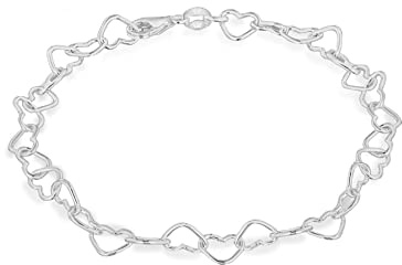 Tuscany Silver Damen - Armband 925 Sterling Silver Rundschliff Diamant 8.22.6062