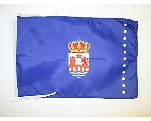 AZ FLAG Bandera de la Provincia DE ORENSE 45x30cm - BANDERINA ORENSE EN Galicia 30 x 45 cm cordeles